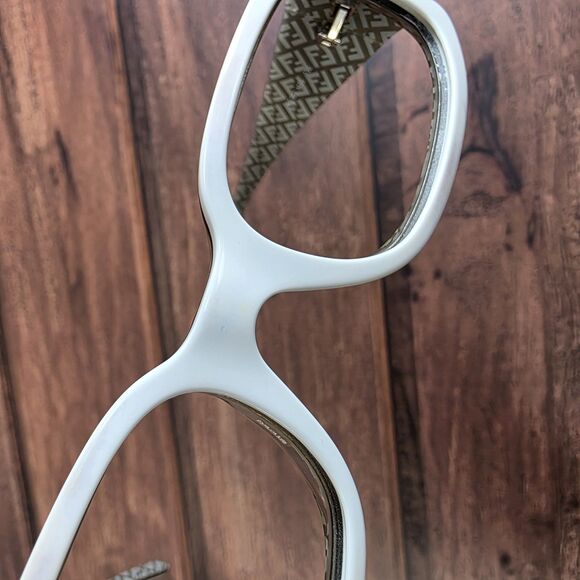 Fendi Eyeglasses FS 302 Womens Rectangle Frame Made in Italy 130 Authentic Desig - Picture 10 of 11